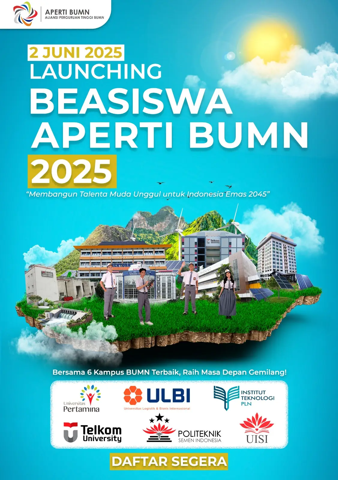 Launching Beasiswa APERTI BUMN 2025